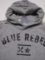 Preview: Blue Rebel Jungen Hoodie grey  SALE  -60%