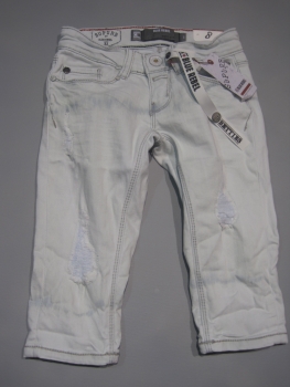 Blue Rebel Cropped Capri Jeans 7142013  NEU  SALE - 30 %